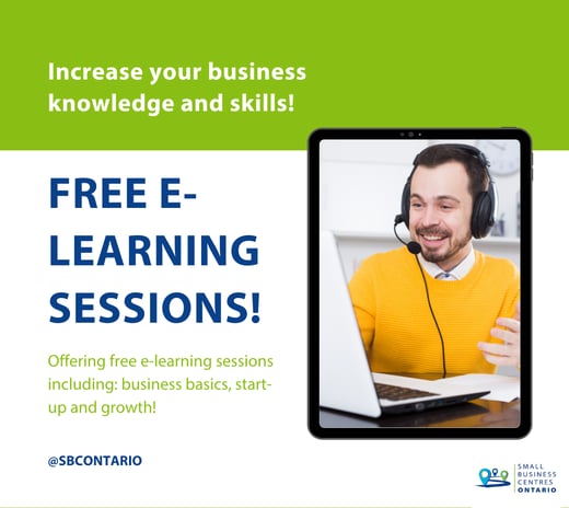 SBC Ontario Free E-Learning Sessions