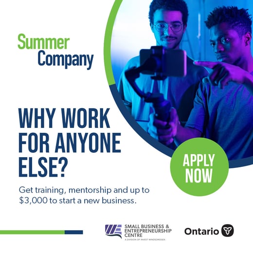 Summer Company: Why work for anyone else?