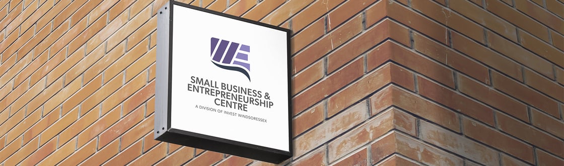 Small Business & Entrepreneurship Centre exterior signage